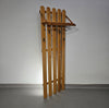 Pine wood coat rack / coatrack Width 60 Height 190 Depth 30 cm