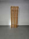 Pine wood coat rack / coatrack Width 60 Height 190 Depth 30 cm