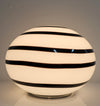 Vintage glass Ilu di Vetro swirl zebra lamps