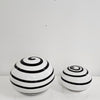 Vintage glass Ilu di Vetro swirl zebra lamps