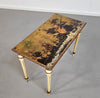 2 x nesting sidetable / neo classic /
Painted gold leaf top /
The battle of Texel