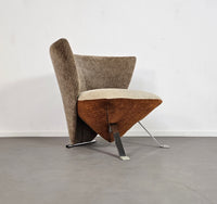 4 x Jada chair duo tone by Giorgio Saporiti for il Loft