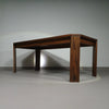 Beautiful solid oak dining table 70's