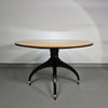 Circular table signed Giorgetti from the 80s