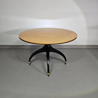 Circular table signed Giorgetti from the 80s