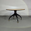 Circular table signed Giorgetti from the 80s