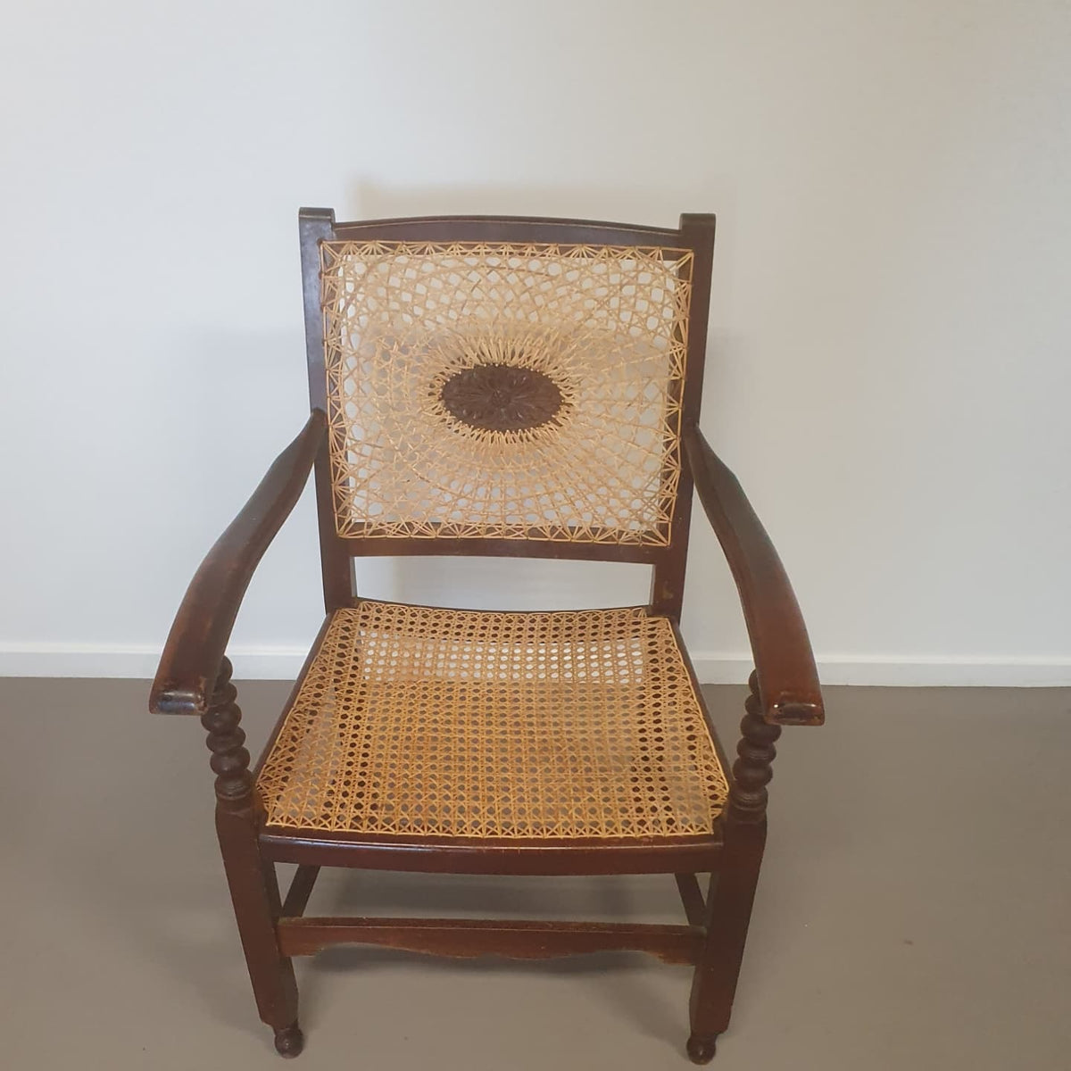 Monastery / medaillon / webbing arm chairs / 1930s