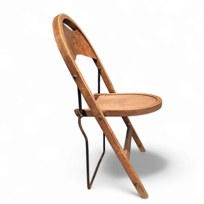 Swedish Folding Chair by Uno Åhrén for Gemla, 1930s / first edition