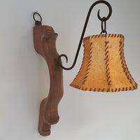 Ox harnass wall lamps / farmhouse