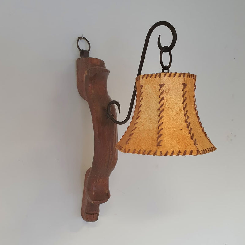 Ox harnass wall lamps / farmhouse