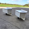 2 B&B Italia Bedside tables