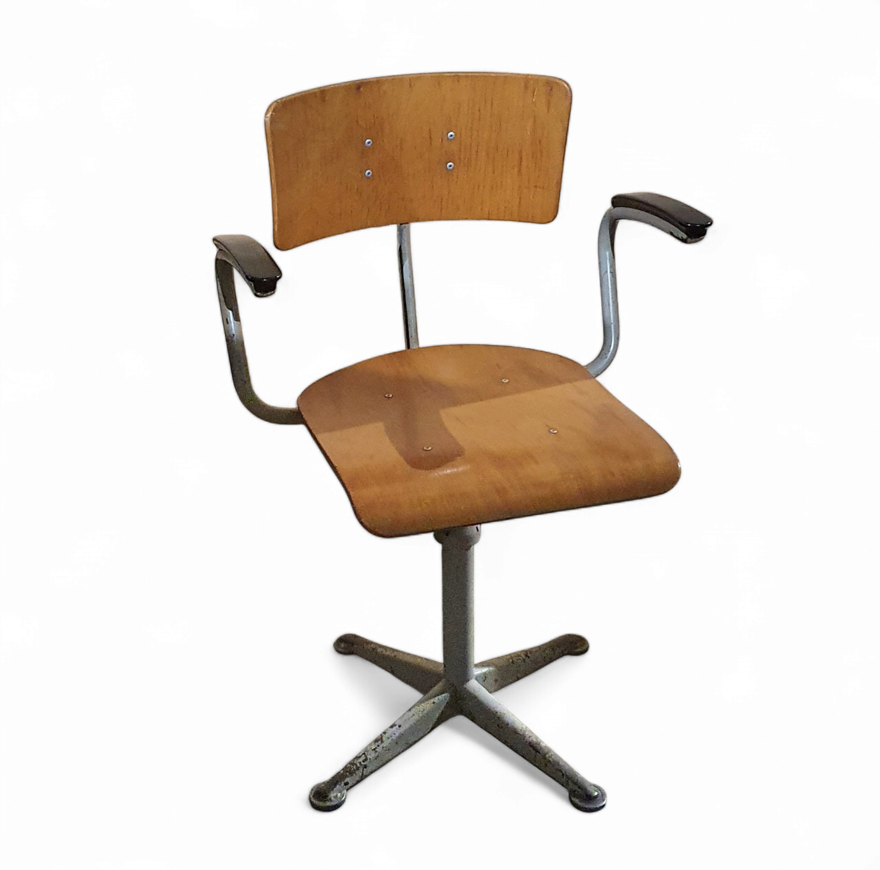 Friso Kramer for Ahrend Cirkel Studio Chair with Arms / 1960s