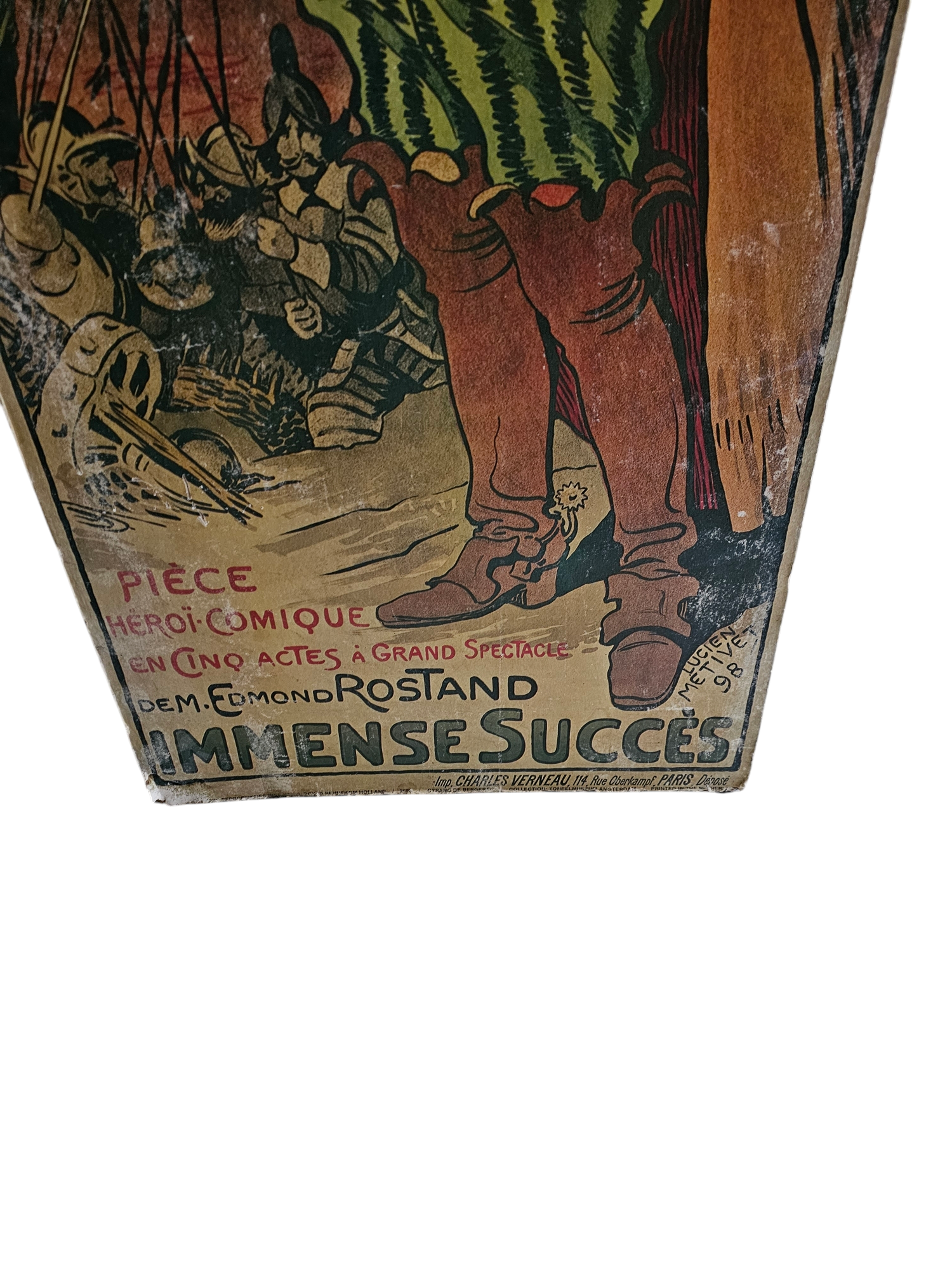 Cyrano de Bergerac poster on wood
Charles Verneau