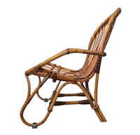 Bamboo lounge chair 1970s