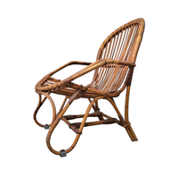 Bamboo lounge chair 1970s