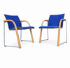 Set van 2 Thonet-stoelen Model S320 van Wulf Schneider / Ulrich Bohme