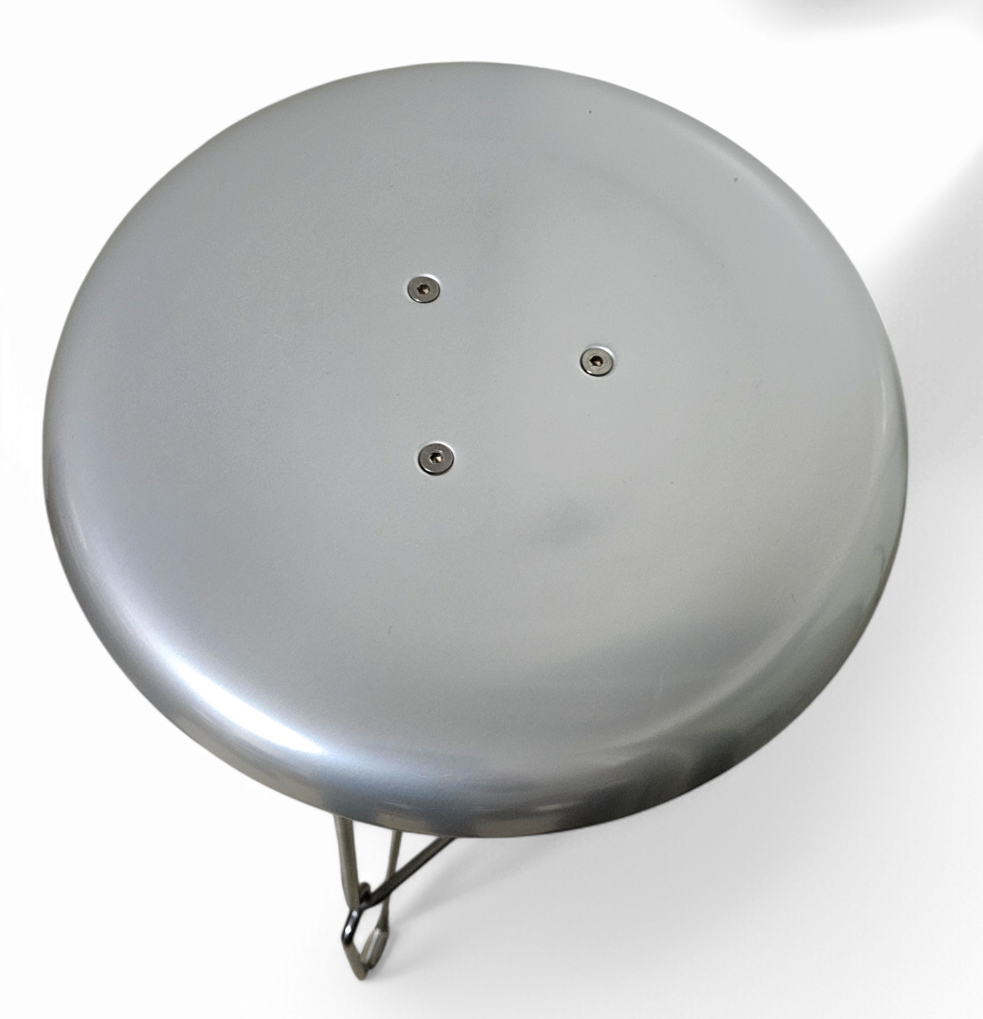 "Model Six" aluminium stool by Jeff Covey