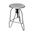 "Model Six" aluminium stool by Jeff Covey