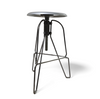 "Model Six" aluminium stool by Jeff Covey