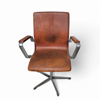 Vroege Fritz Hansen Oxford fauteuil / 7006 / jaren 60 / Arne Jacobsen