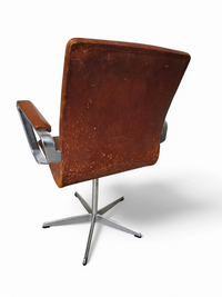 Vroege Fritz Hansen Oxford fauteuil / 7006 / jaren 60 / Arne Jacobsen