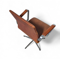 Vroege Fritz Hansen Oxford fauteuil / 7006 / jaren 60 / Arne Jacobsen