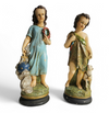 2 gipsen heiligenfiguren
 Sint Janneke / Johannes de Babtist
 Jonge Jezus
 Nederlandse oorsprong / jaren 50