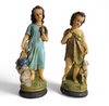 2 gipsen heiligenfiguren
 Sint Janneke / Johannes de Babtist
 Jonge Jezus
 Nederlandse oorsprong / jaren 50