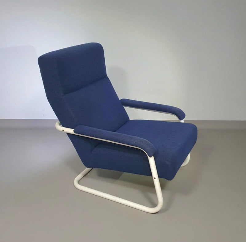 Vintage postmoderne fauteuil 4750 van Jan des Bouvrie voor Gelderland, jaren 80