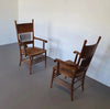 Unieke antieke Belle Epoque stoel ca. 1900 ( shaker chairs )