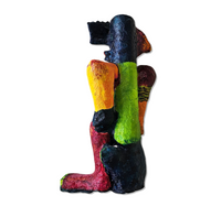 Papier-maché standing sculpture 1970s