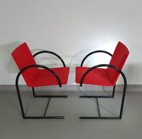 CIRKEL ARM CHAIRS BY PIERRE MAZAIRAC & KAREL BOONZAAIJER FOR METAFORM 1980S