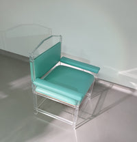 Rare perspex / acrylic chair / '80s