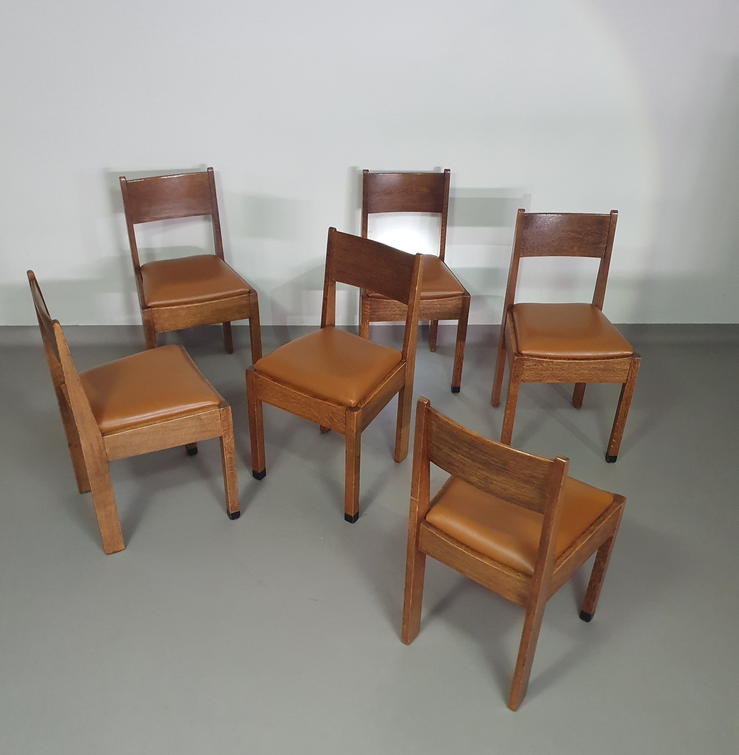 6 x Utrecht Mokkum chairs by Huizenga NV
Marked