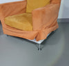 B&B / B en B / Italia lounge chairs model HARRY. With rare loose cover by Antonio Citterio.