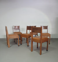 6 x Utrecht Mokkum chairs by Huizenga NV
Marked