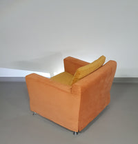 B&B / B en B / Italia lounge chairs model HARRY. With rare loose cover by Antonio Citterio.