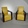 Hugues Chevalier
Beautiful condition / 2 x Ying armchair / Hurgues Chevalier / leather / by Chafik Gasmi