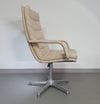 5 x Artifort high back desk chair 1970s with fabulous original wool upholstery. Unbelievable condition. Geoffrey d. Harcourt