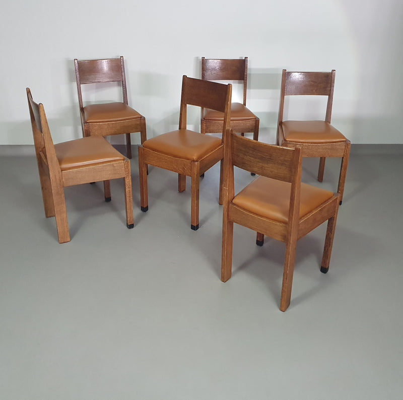 6 x Utrecht Mokkum chairs by Huizenga NV
Marked