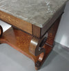 French Trumeau / side table 1830's with inlay wood