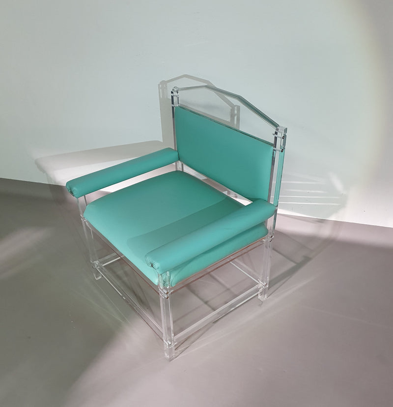 Rare perspex / acrylic chair / '80s