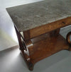 French Trumeau / side table 1830's with inlay wood