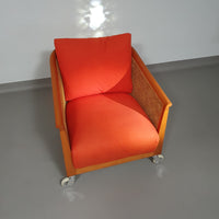 Set arm chairs " Mozart " by Antonio Citterio for flexform 90's