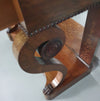 French Trumeau / side table 1830's with inlay wood