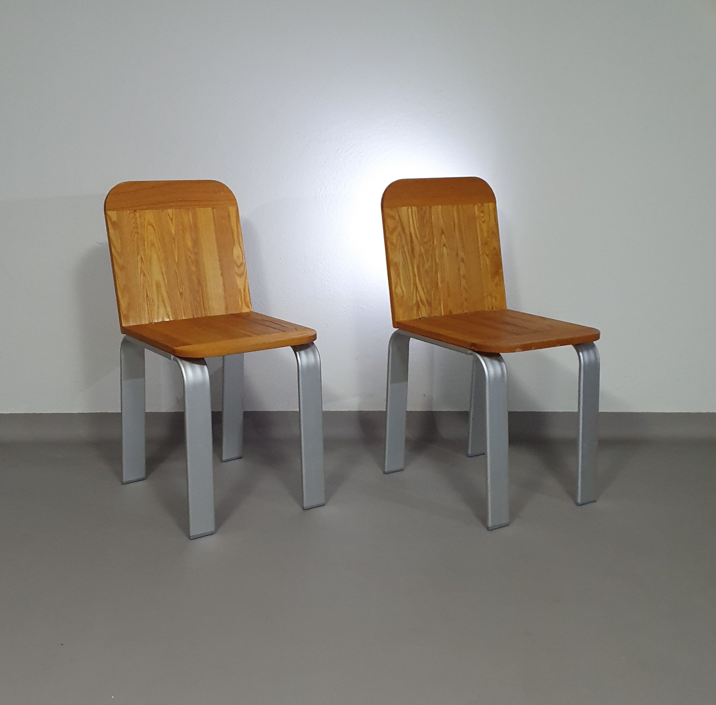 2 x folding chair by Nicolai Carels for Osini '90