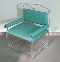 Rare perspex / acrylic chair / '80s