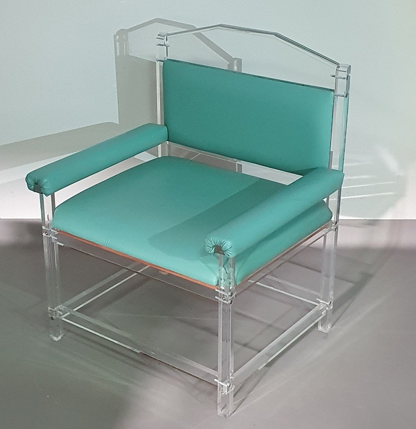 Rare perspex / acrylic chair / '80s