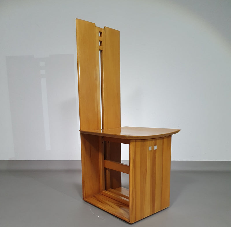 Mycene chair by Ferdinando Meccani for Meccani Arredamenti, 1978.