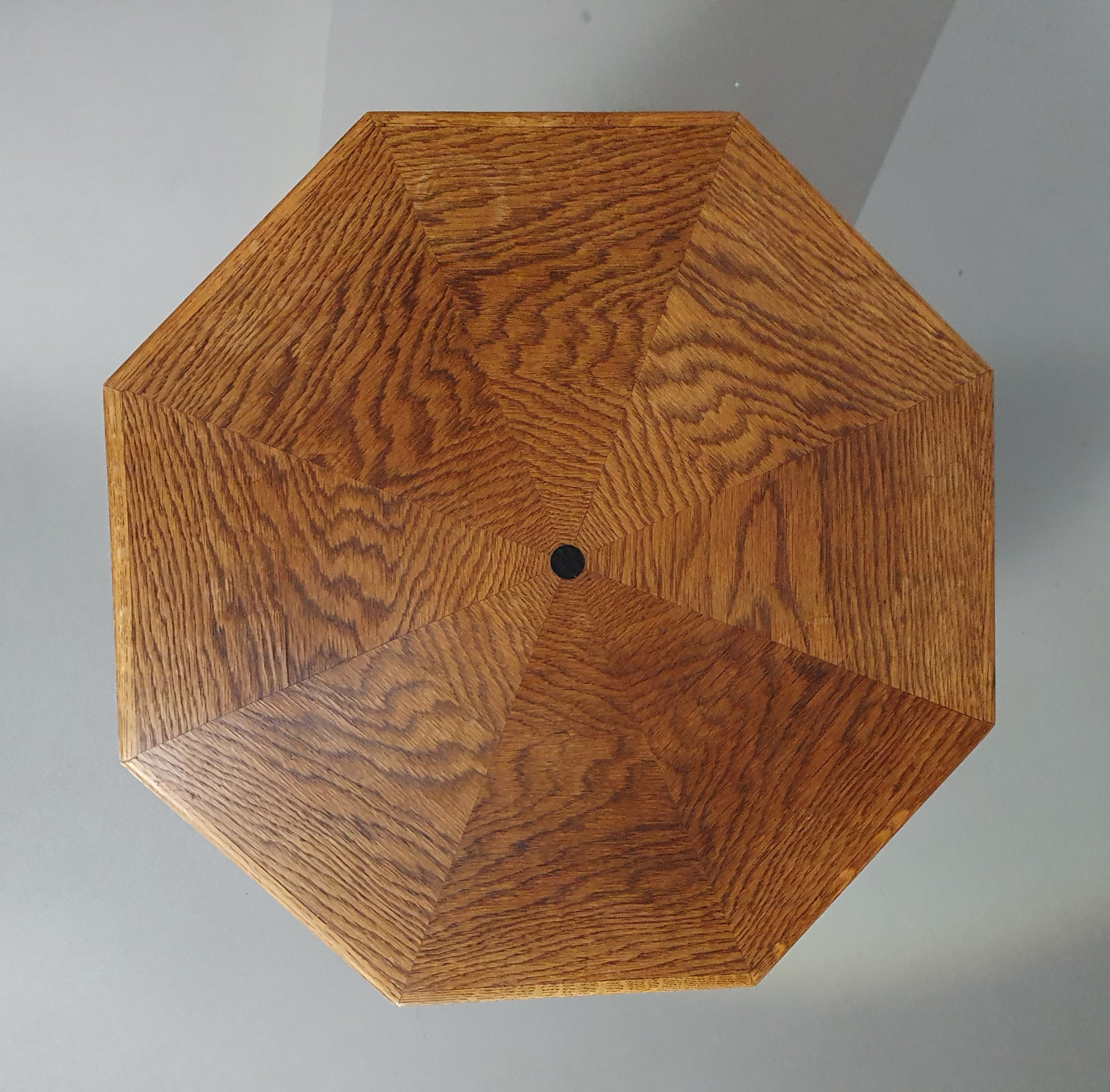 Oak side table Amsterdamse School 1920's